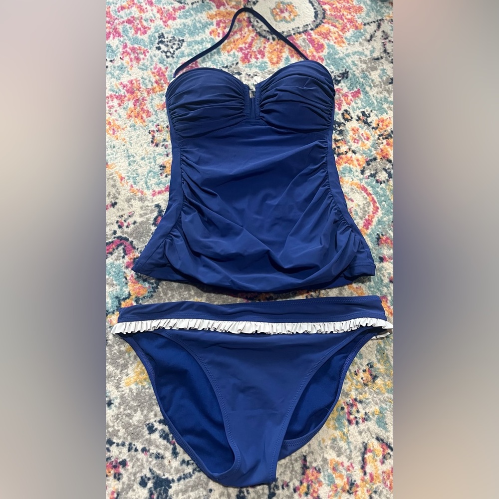 Profile By Gottex Blue Bikini Set